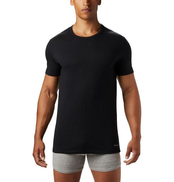 Columbia Classic T-Shirt Black For Men's NZ78540 New Zealand